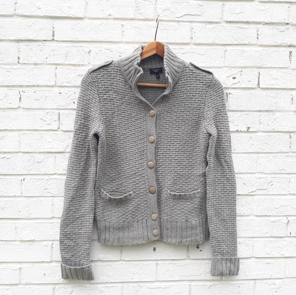 Talbots Sweater Cardigan Wool Cashmere Button - Picture 1 of 6